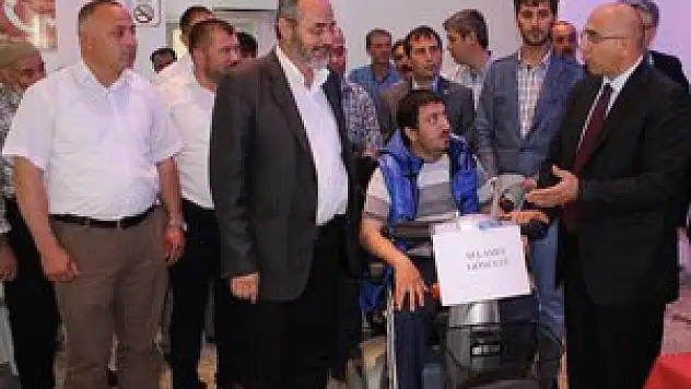 Engellilerin akülü araç hayali gerçek oldu