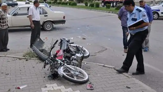 SEYDİŞEHİR'DE TRAFİK KAZASI: 1 YARALI