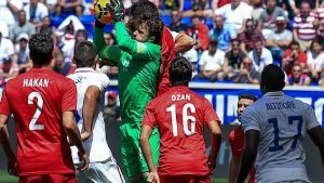 Türkiye özel maçta ABD'ye yenildi