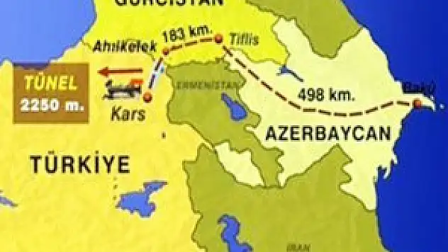 Türkiye ile Türkmenistan,  Bakü-Tiflis-Kars demiryolu hattı için 'ortak hareket etme' bildirisi yayımladılar