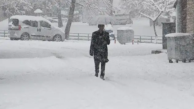 Beyşehir'de kar yağışı etkili oldu