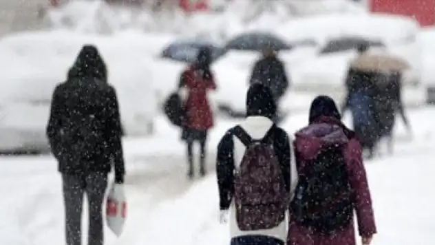 ​Konya'nın Beyşehir ilçesinde eğitime kar tatili