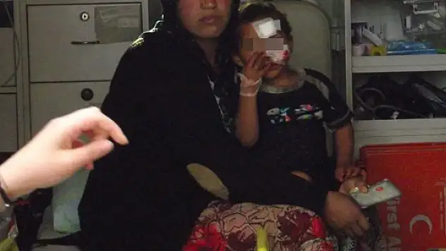 ATIN TEPTİĞİ ÇOCUK HASTANELİK OLDU