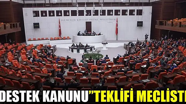 AK Parti'nin 'destek kanunu' teklifi Mecliste