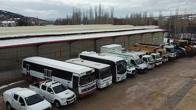 Derbent'in araç filosu son 10 yılda yenilendi