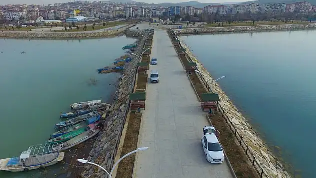 Beyşehir Gölü sahilinde yeni çekim merkezi