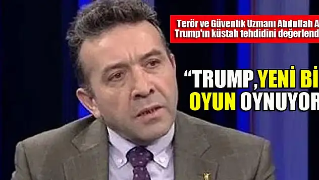 Trump, yeni bir oyun oynuyor