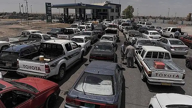 Erbil çevresinde akaryakıt krizi