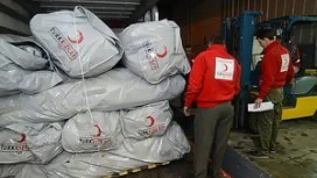 Yardımları Türk Kızılayı ulaştıracak