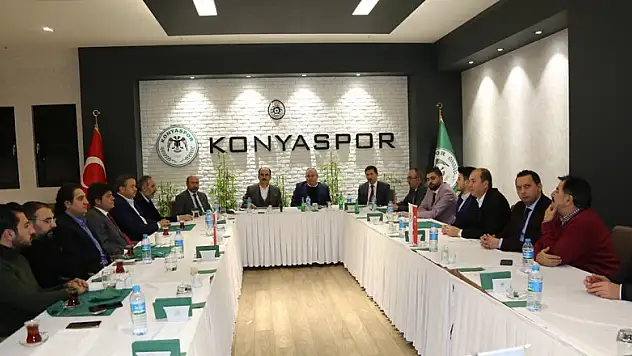 Siyasilerden Konyaspor'a ziyaret