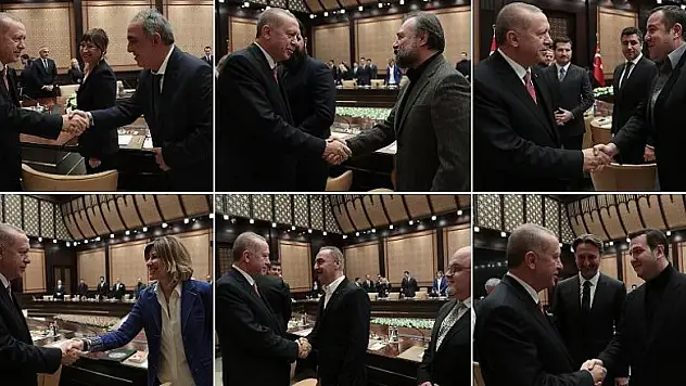 Cumhurbaşkanı Erdoğan sinema sektörü temsilcilerini kabul etti