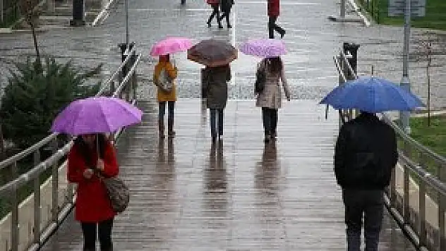 Meteorolojiden kuvvetli yağış uyarısı