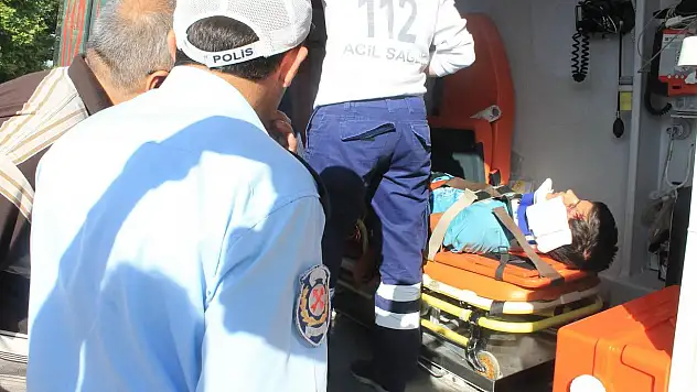 Konya'da trafik kazası:1 yaralı