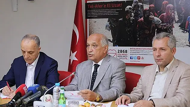 Telafer için büyük yardım kampanyası