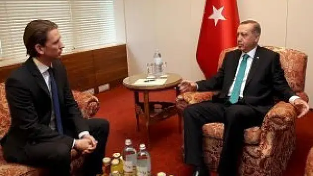 Erdoğan Avusturya Dışişleri Bakanı'nı kabul etti