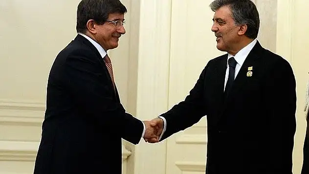 Cumhurbaşkanı Gül, Davutoğlu ile görüştü