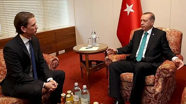 Erdoğan Avusturya Dışişleri Bakanı'nı kabul etti