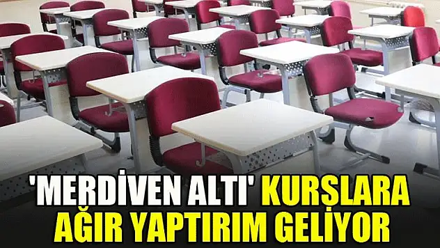 'Merdiven altı' kurslara ağır yaptırım geliyor