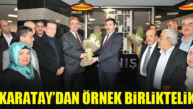 Karatay'ın birlikteliği örnek oldu