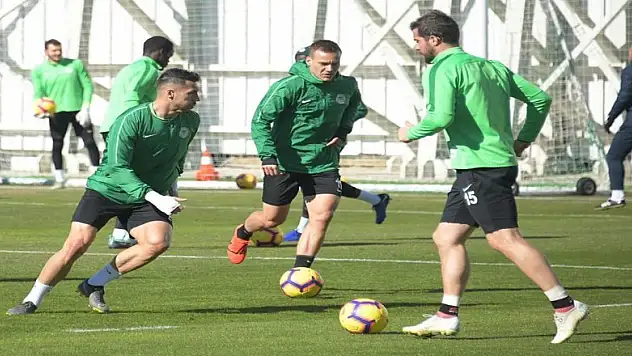 Konyaspor Bursaspor maçına hazır