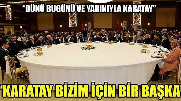 Ak Parti Karatay'dan 'Dünü Bugünü Ve Yarınıyla Karatay' Programı Düzenledi
