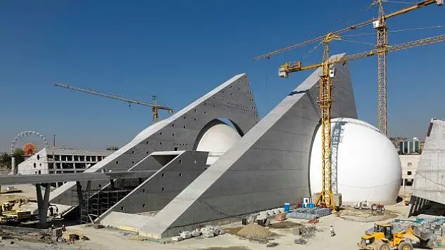 CSO Konser Salonu inşaatı devam ediyor