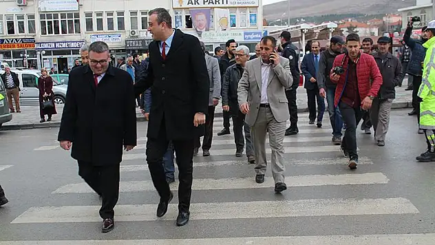 Yunak Kaymakamı Akbulut yaylar için trafik uygulamasına katıldı