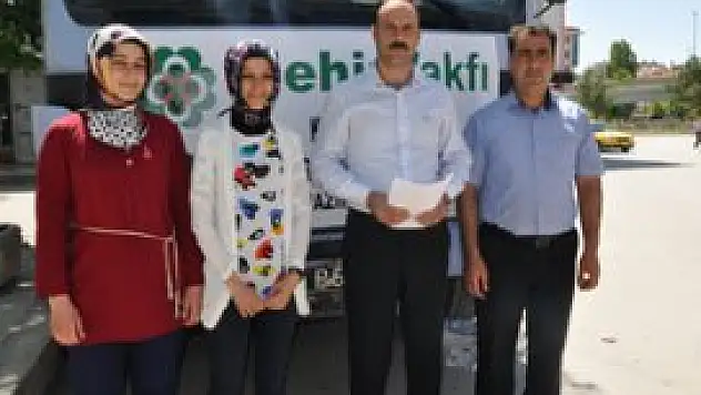 Mehir Vakfı'ndan Ilgın ilçesine yardım