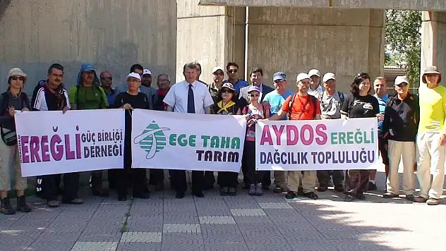 Ereğli'de dağ gezisi ve doğa yürüyüşü