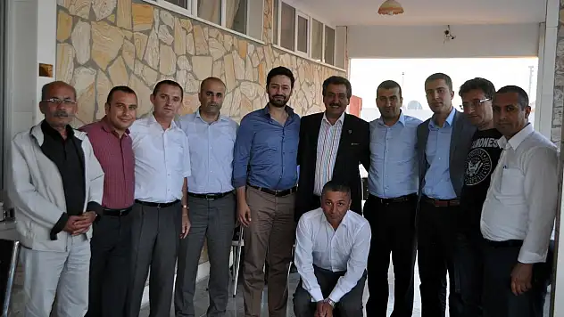 Cihanbeyli'de Hakimlere veda yemeği