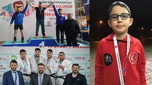 Konyalı sporcular kürsüden inmedi