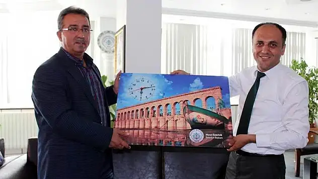 İlçe başkanlarından Özaltun'a ziyaret