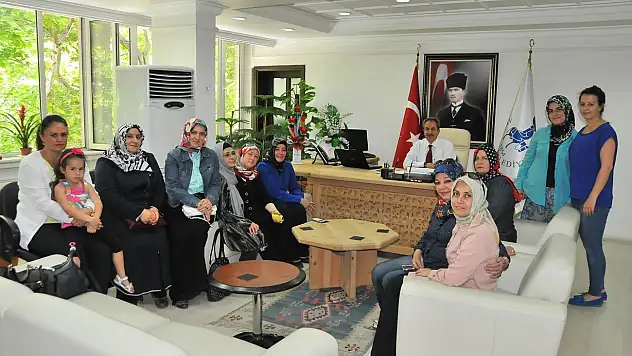 Başkan Akkaya'ya ziyaret