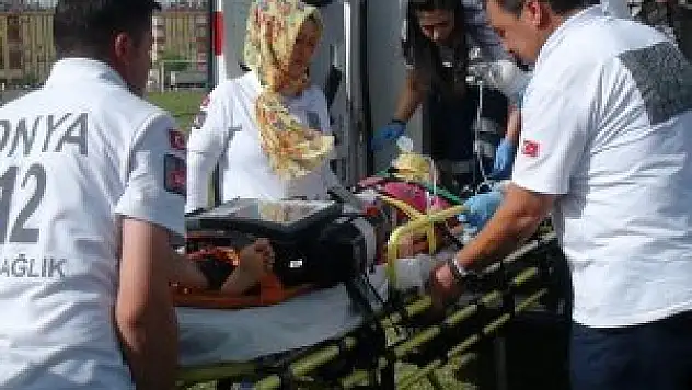 Otomobilin çarptığı çocuk yaralandı