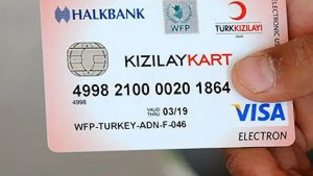 'Kızılay Kart'ın limiti arttırılacak