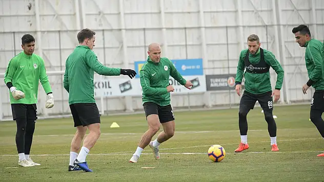 Konyaspor taktik çalıştı