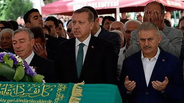 Başbakan Erdoğan cenaze törenine katıldı