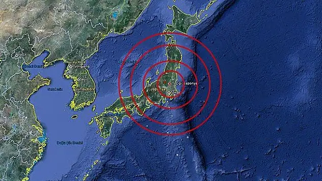 Japonya'da 6,2 büyüklüğünde deprem