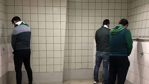 Konyaspor taraftarına tuvalet eziyeti!