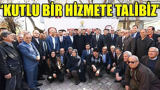 Başkan Altay ve İl Başkanı Angı, Hüyük ve Derebucak'ta