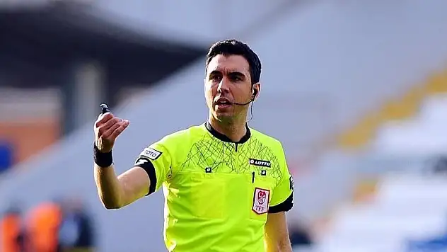 İşte Konyaspor-Kayserispor maçının hakemi!