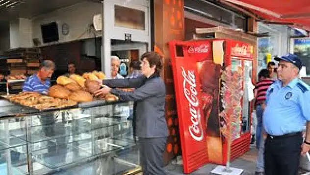 Akşehir zabıtasından fırınlara denetim