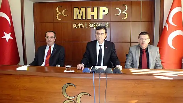 MHP Konya İl Yönetimi basına tanıtıldı