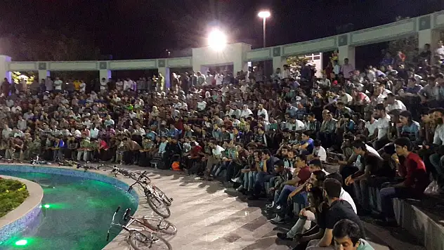 Açık havada dünya kupası keyfi