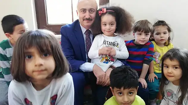 Bozkır Kaymakamı Bayraktar KOMEK'i ziyaret etti