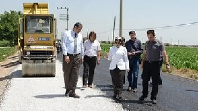 Meram'da asfaltlama çalışmaları