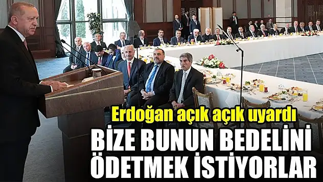 Erdoğan: Biz tökezlersek bayram ederler