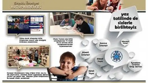 SELÇUKLU BELEDİYESİ'NDEN KÜTÜPHANEYE DAVET