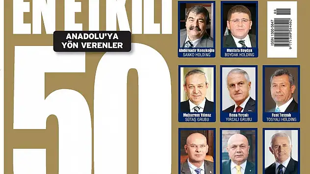 Ekonomist Anadolu'yu Ayakta Tutanları Listeledi