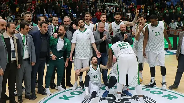 Konyaspor Basketbol, Ormanspor'a fark attı! 91-73